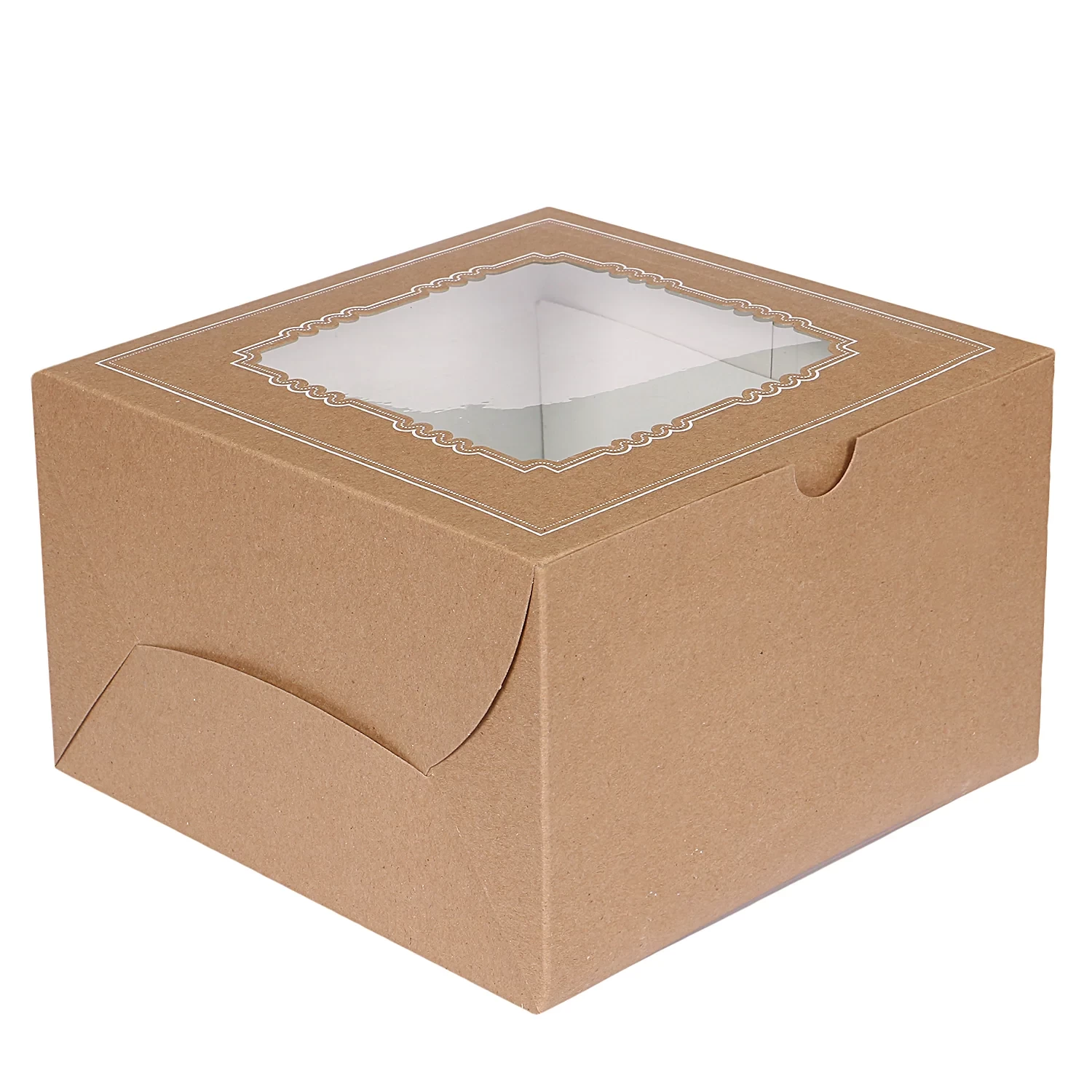 1/2 KG Brown Cake Box ck1810 (8x8x5inch)